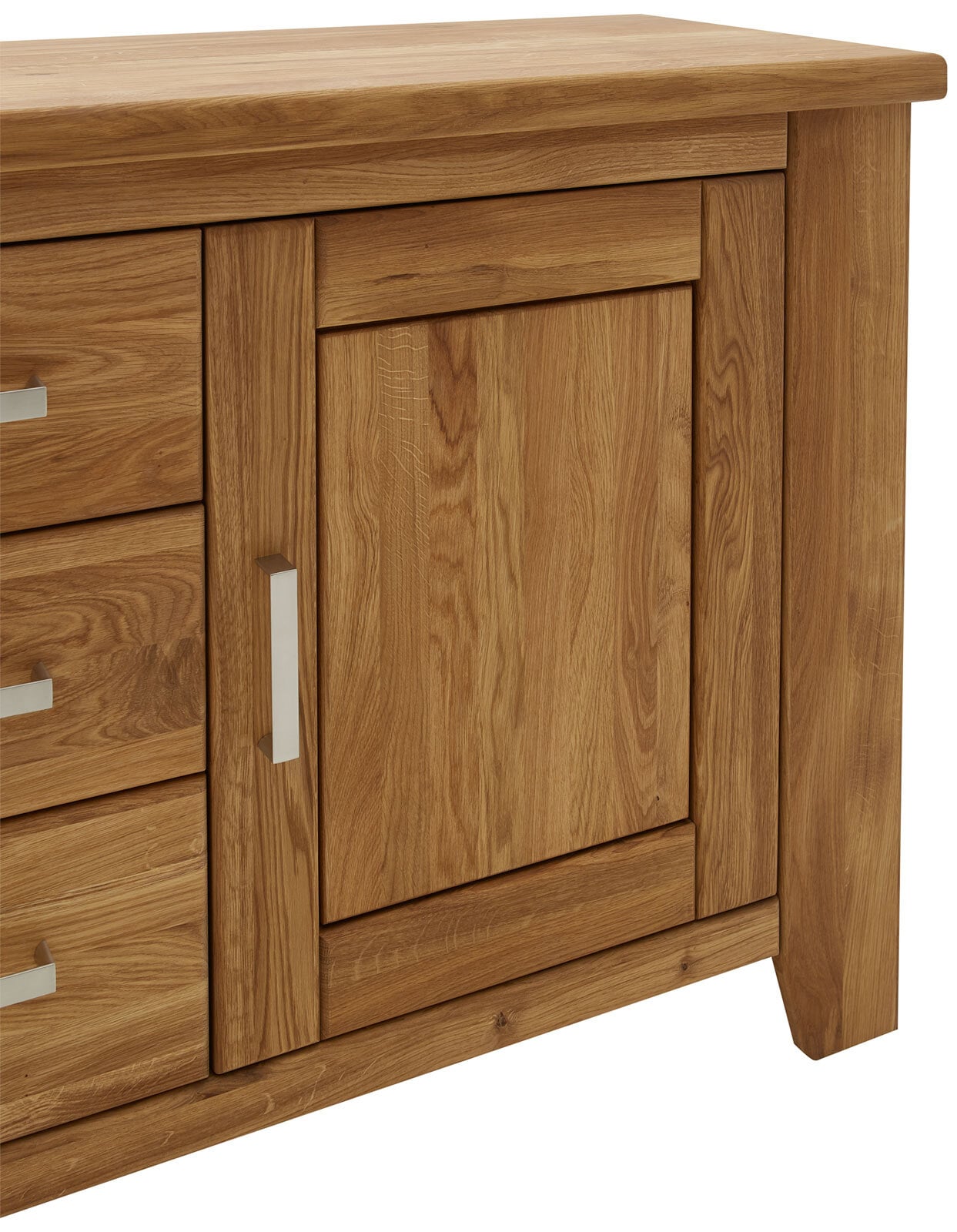 Sideboard LOFT 165 x 85 cm Eiche braun