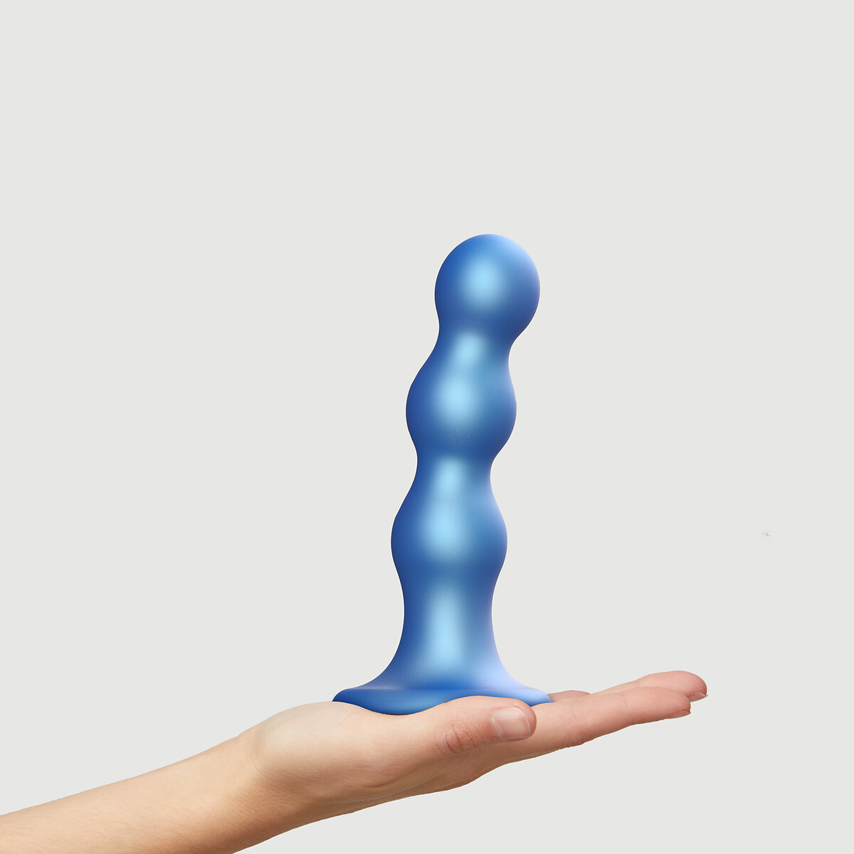 STRAP-ON-ME<br>Plug dildo com bolas metálicas tamanho G