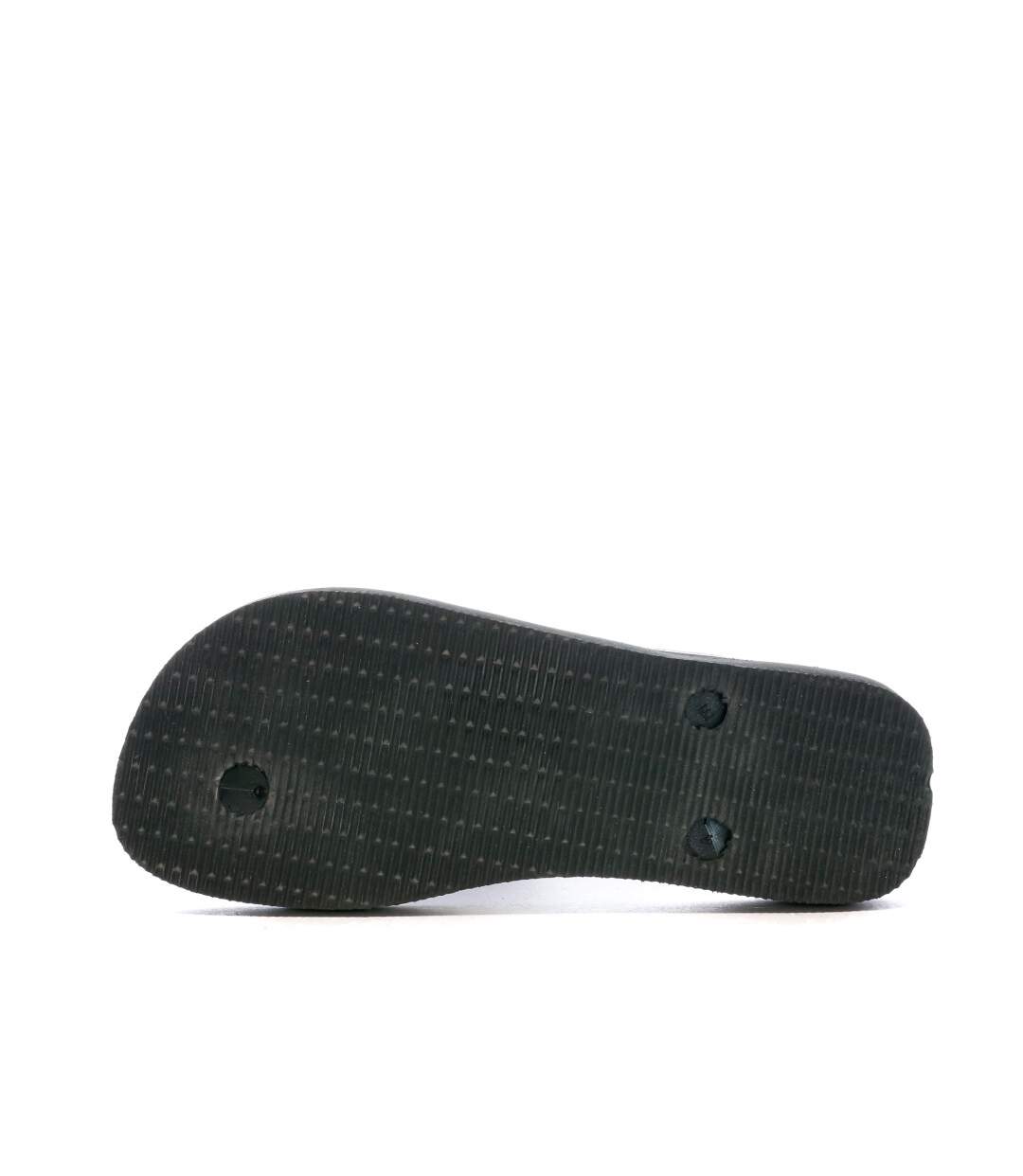 Tongs Noir Homme Havaianas Top Logomania Print