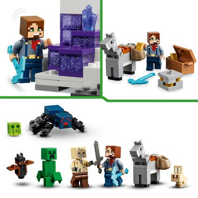 LEGO Minecraft 21263 Gruvegang i steinørkenen