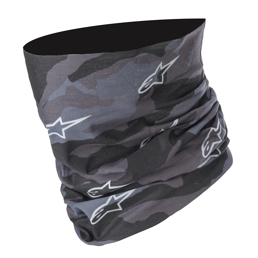 Alpinestars - Tour de cou Tactical Camouflage Noir / Bleu