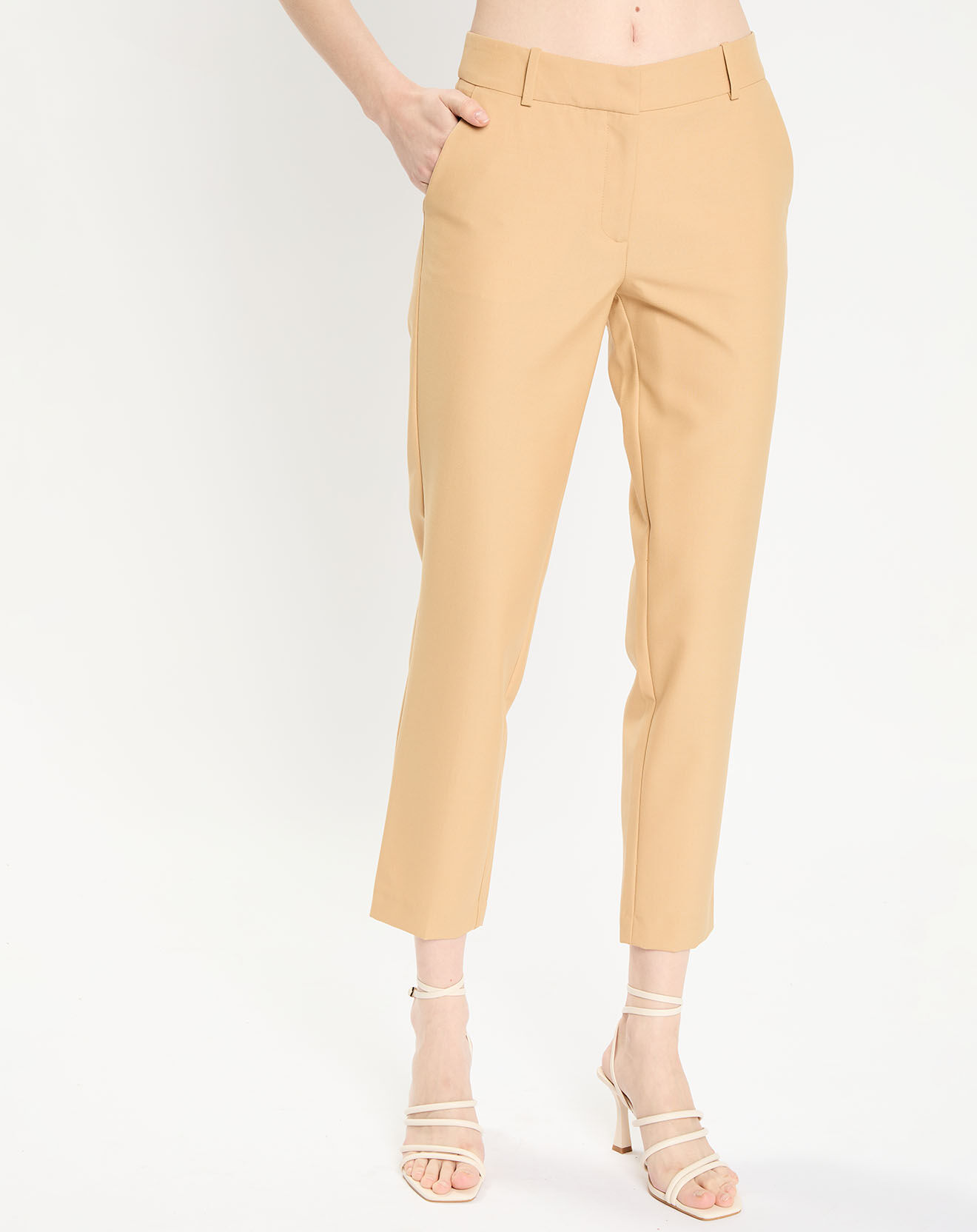 Zapa Pantalon en Laine mélangée Paul noisette