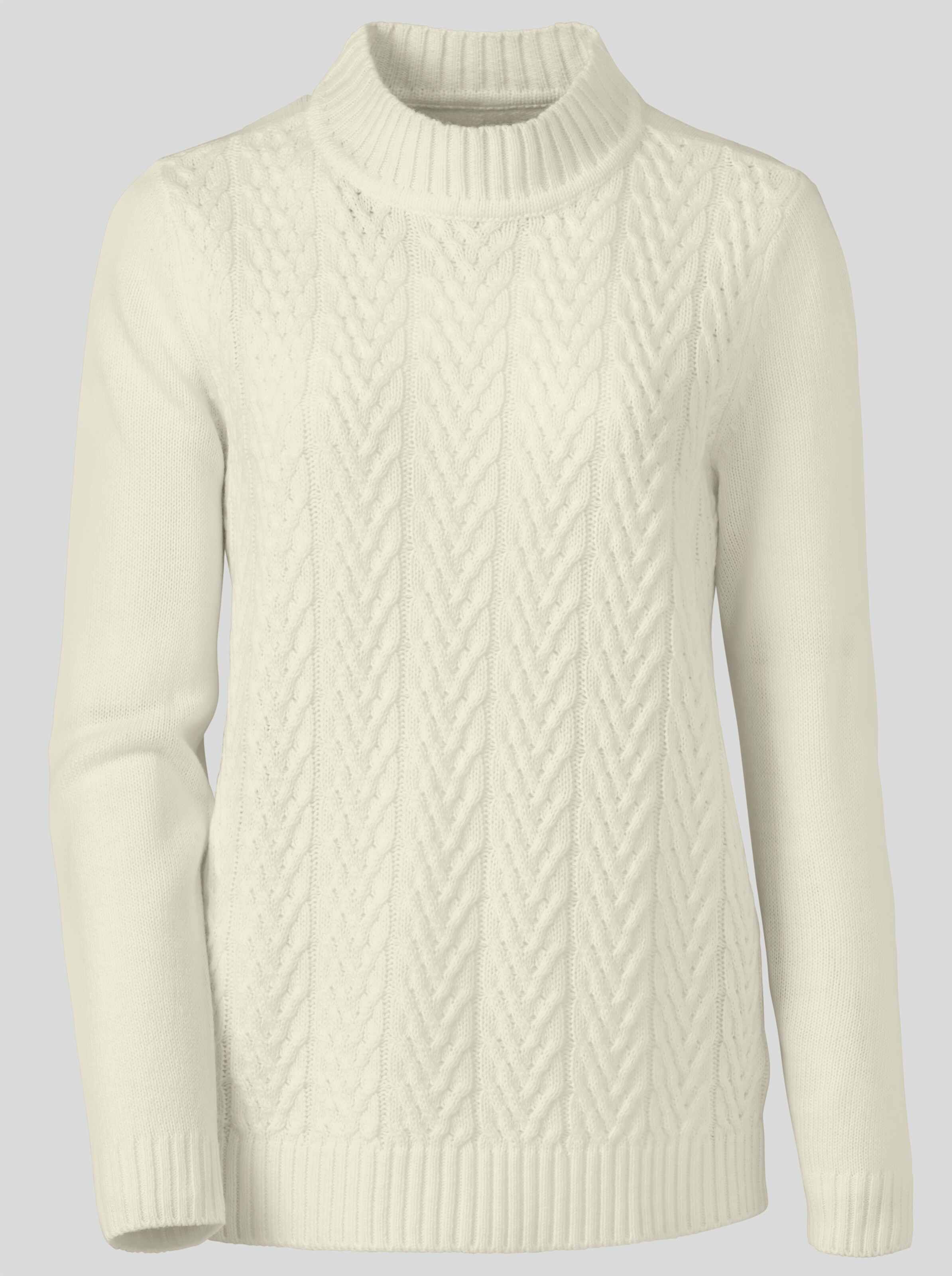Stehkragenpullover