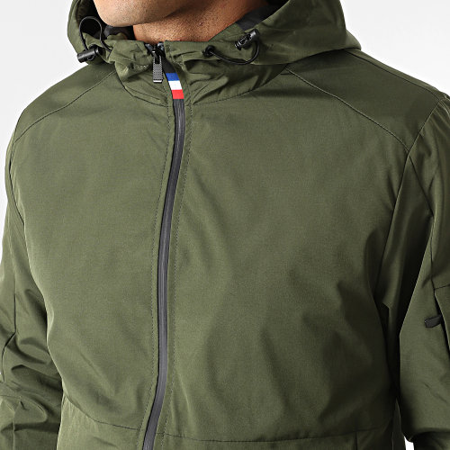 Veste Zippée Capuche ED001 Vert Kaki