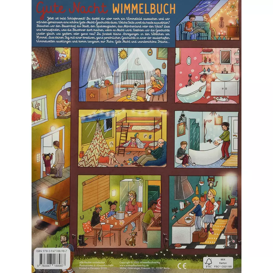 Adrian Gute Nacht Wimmelbuch