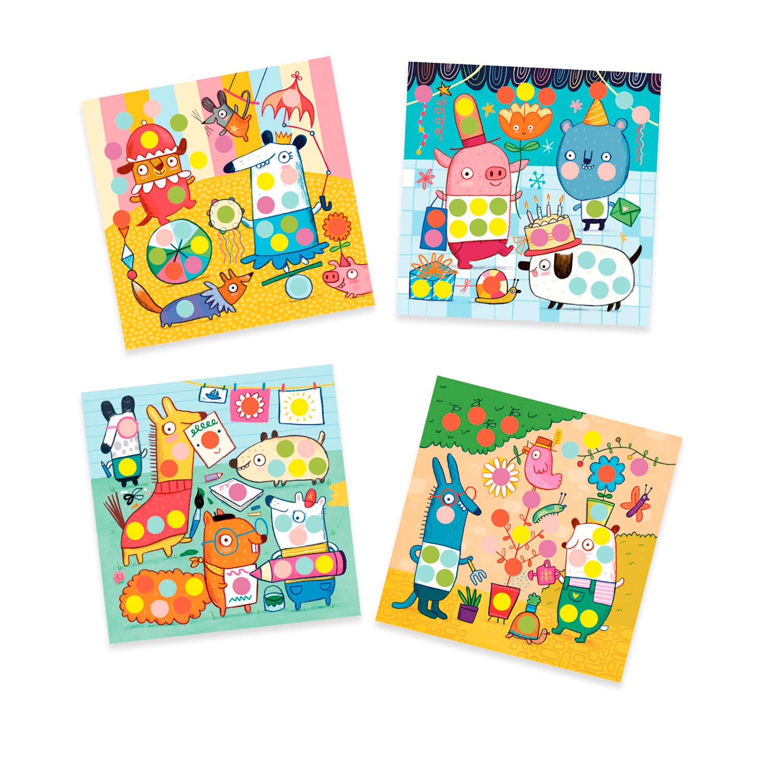 Djeco Creëren met Stickers