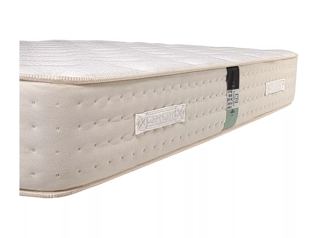 Matelas 140x190 cm, Purlux, 26cm, latex, mousse haute densité, ferme