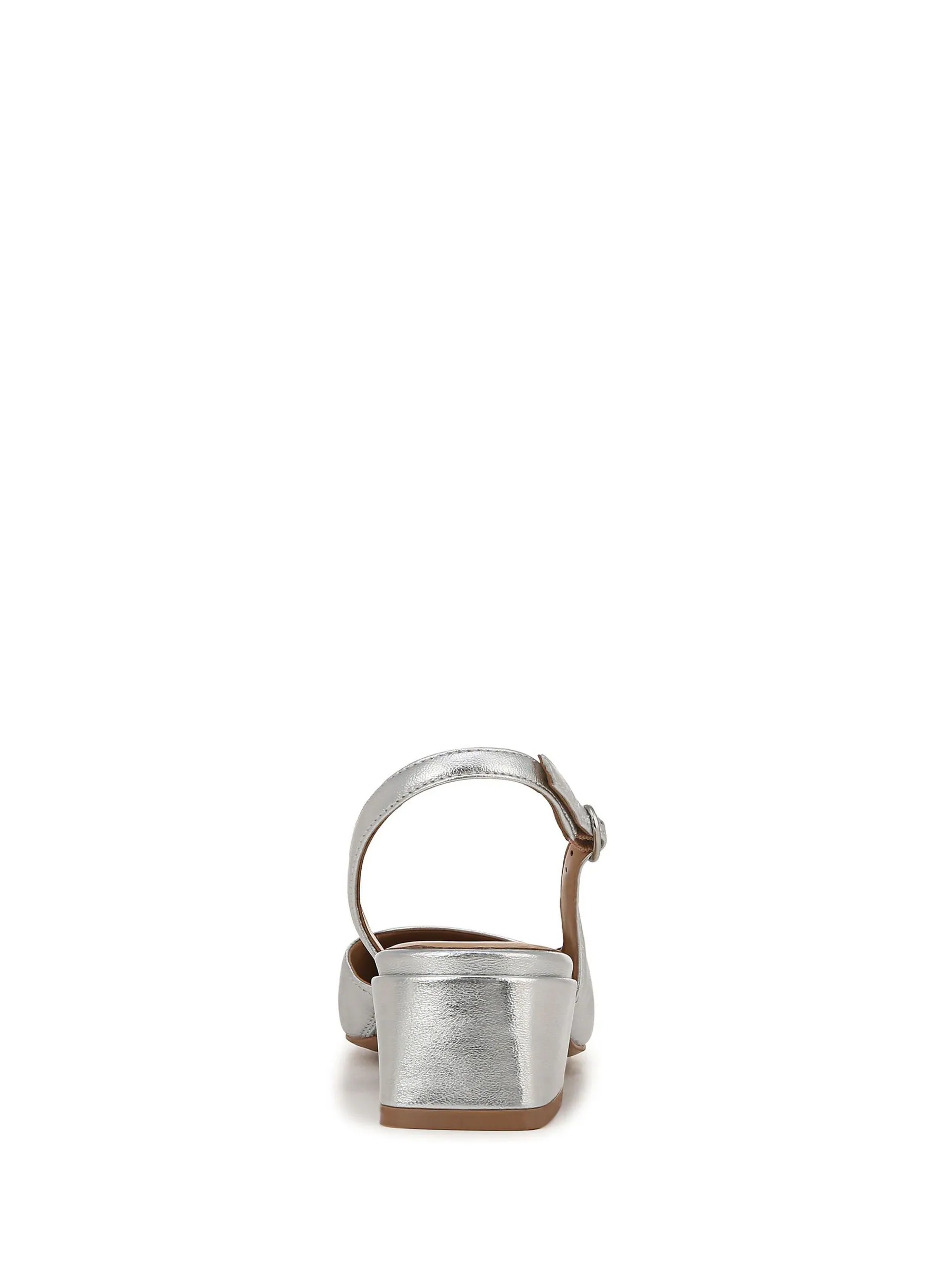 Naturalizer Zilveren Jayla Slingbacks met Wijde Pasvorm
