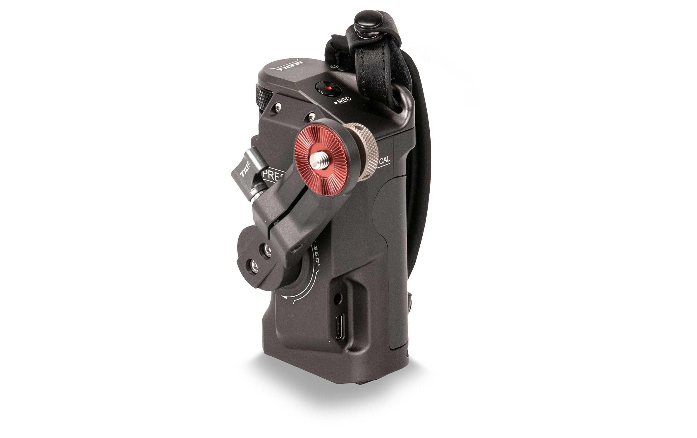 Right Side Advanced Focus Handle Type V - Tilta Gray<br>Wird an der rechten Seite der Tiltaing-Kamerakäfige befestigt