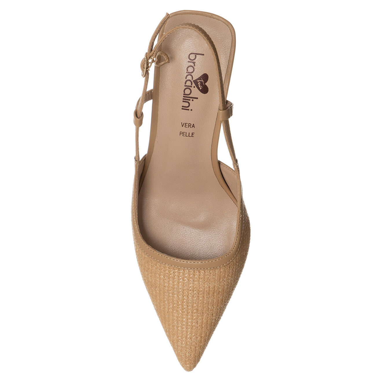 Tua By Braccialini Slingbacks Emma beiges - Talon 5 cm
