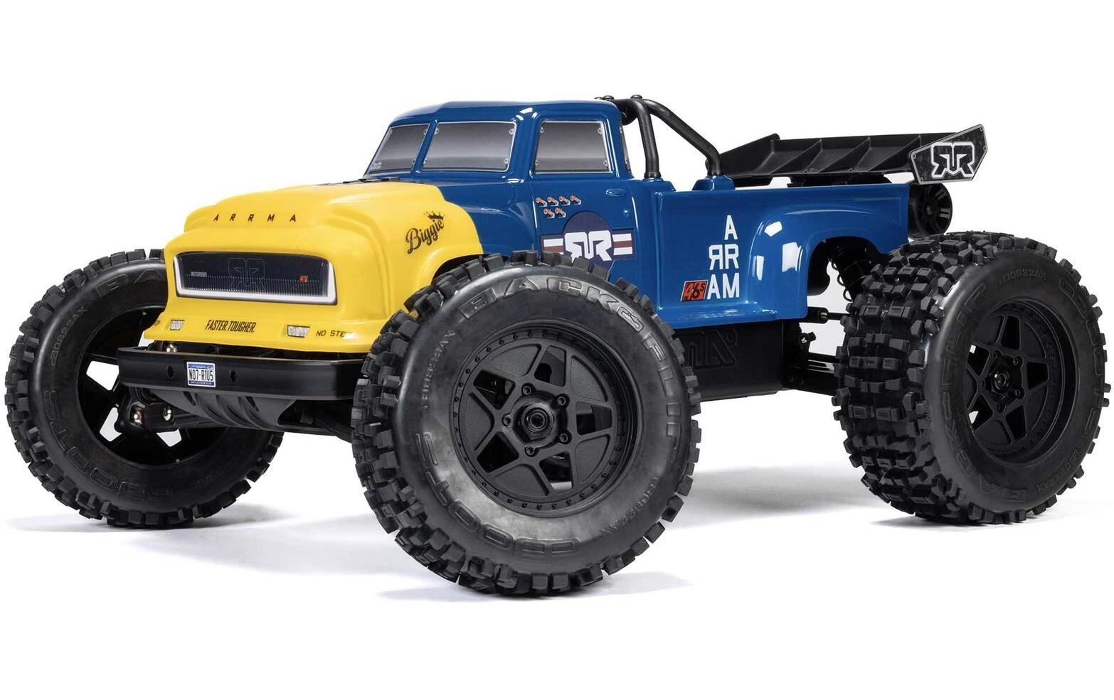 Monster Truck Notorious 6S 4 x 4, Blau ARTR, 1:8<br>Brushless Off-Road Stunt-Truck