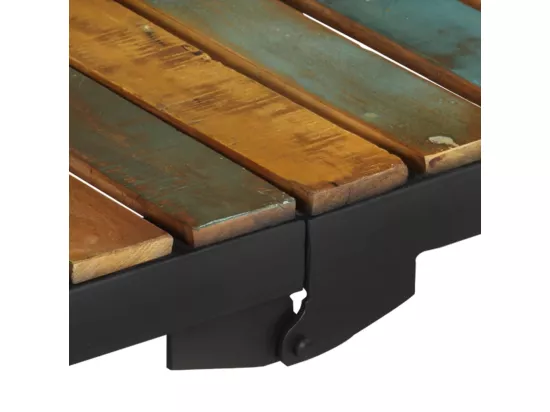 Chariot de cuisine 87x36x81 cm Bois massif de récupération