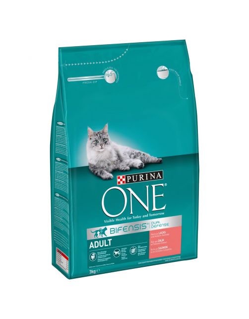 Purina One Adult Zalm&Granen - Kattenvoer