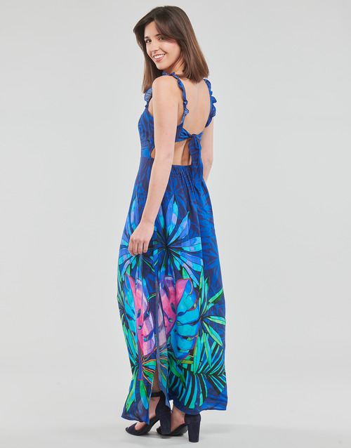 Desigual - VEST_ZARAUTZ - Bleu / Multicolore