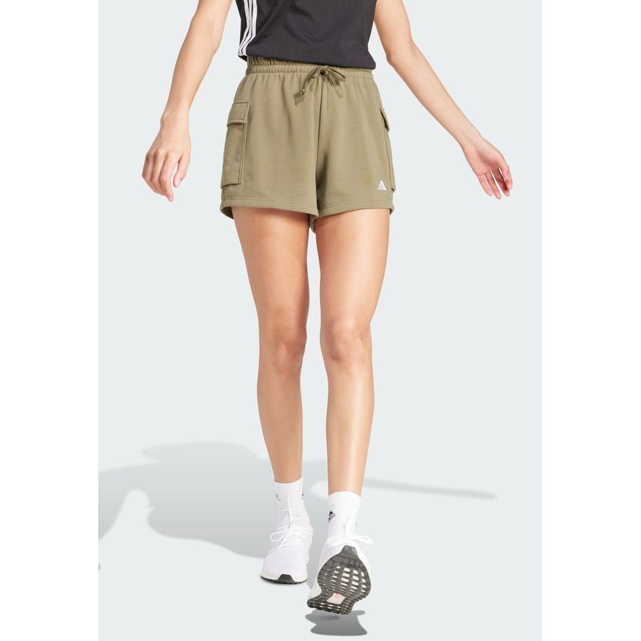 Adidas Short cargo French Terry Petit logo Essentials