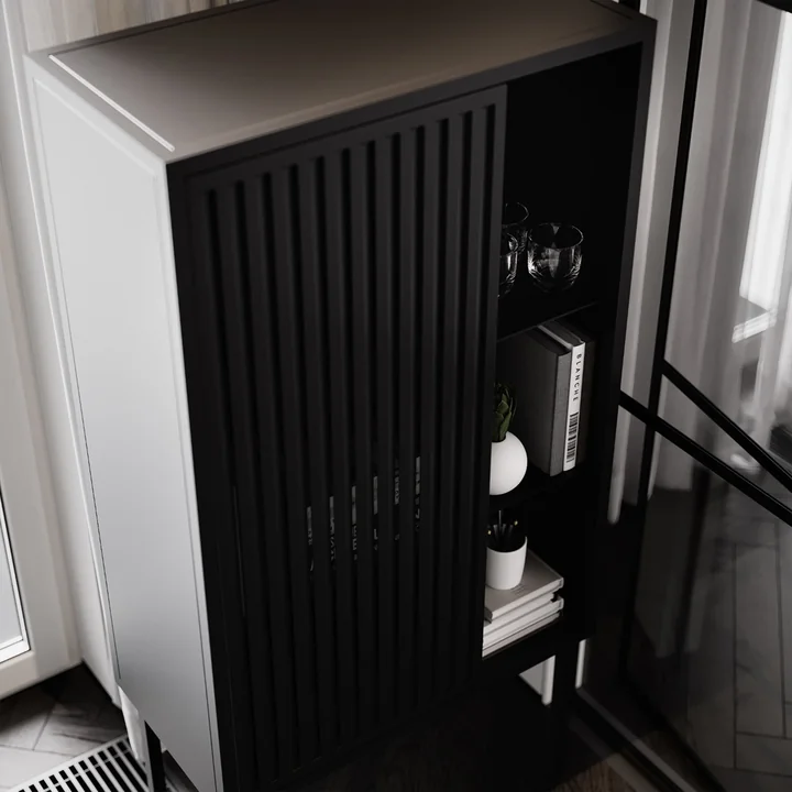Nichba Design - Cabinet, schwarz