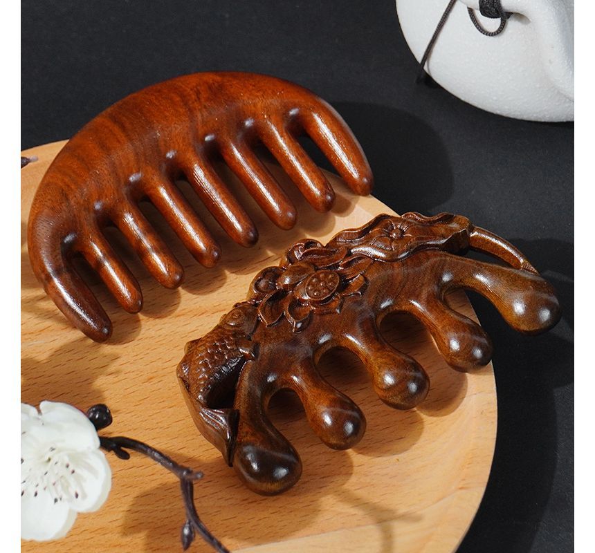 Choyu - Houten haarkam (verschillende ontwerpen)