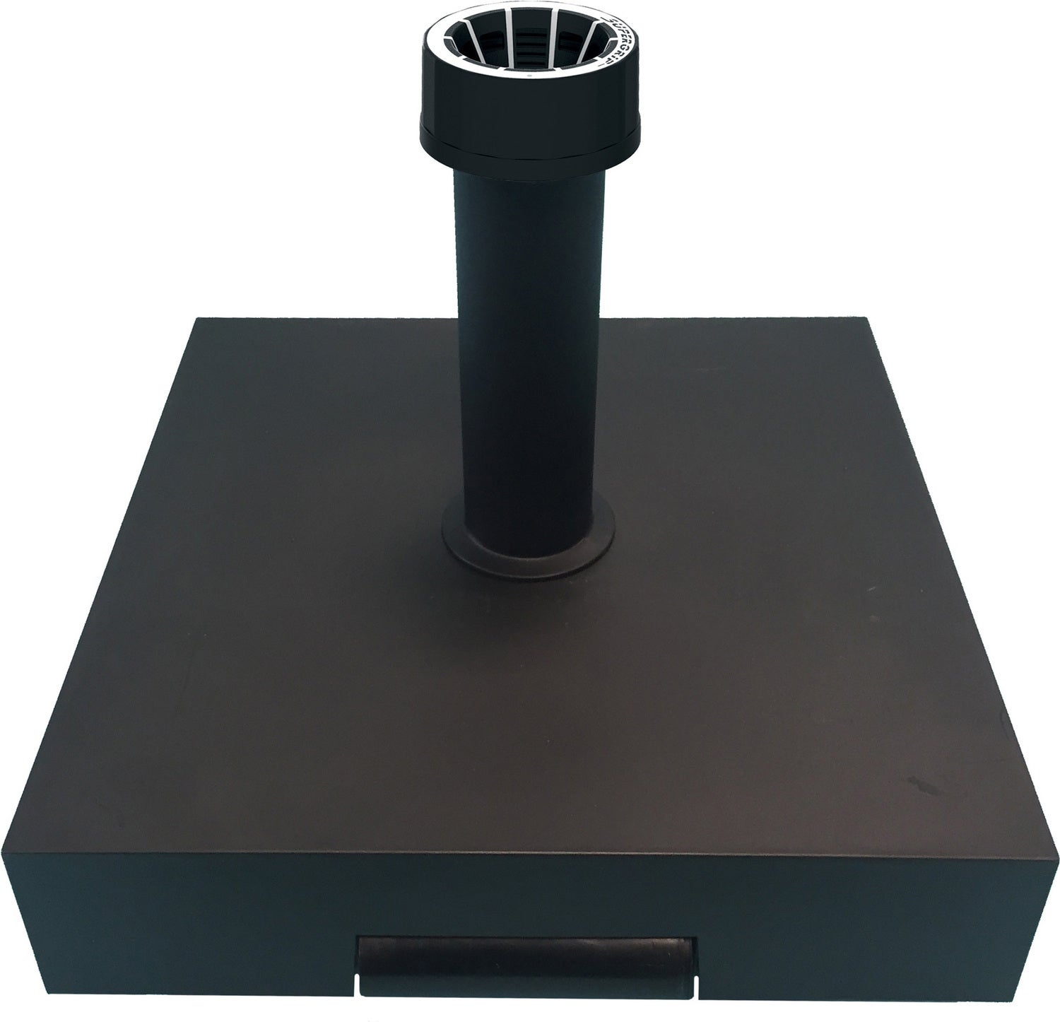 Helcosol parasolvoet zwart 30 kg 40 x 40 x 10 cm
