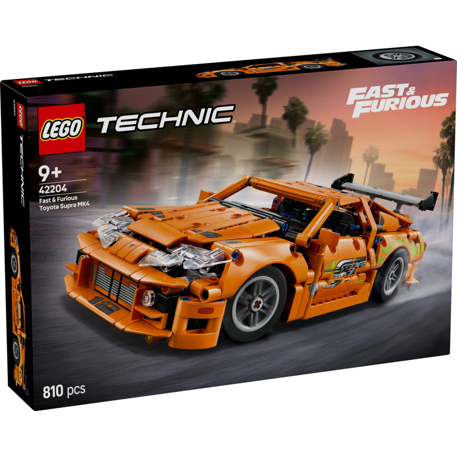 LEGO® Technic 42204 Fast and Furious Toyota Supra MK4 - Spielzeug Auto 9+ Jahren