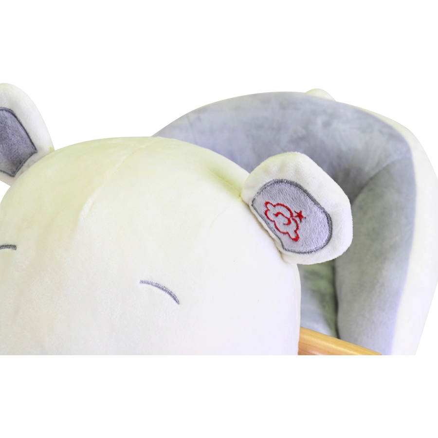 knorr toys® Schaukeltier Fred icebear weiß