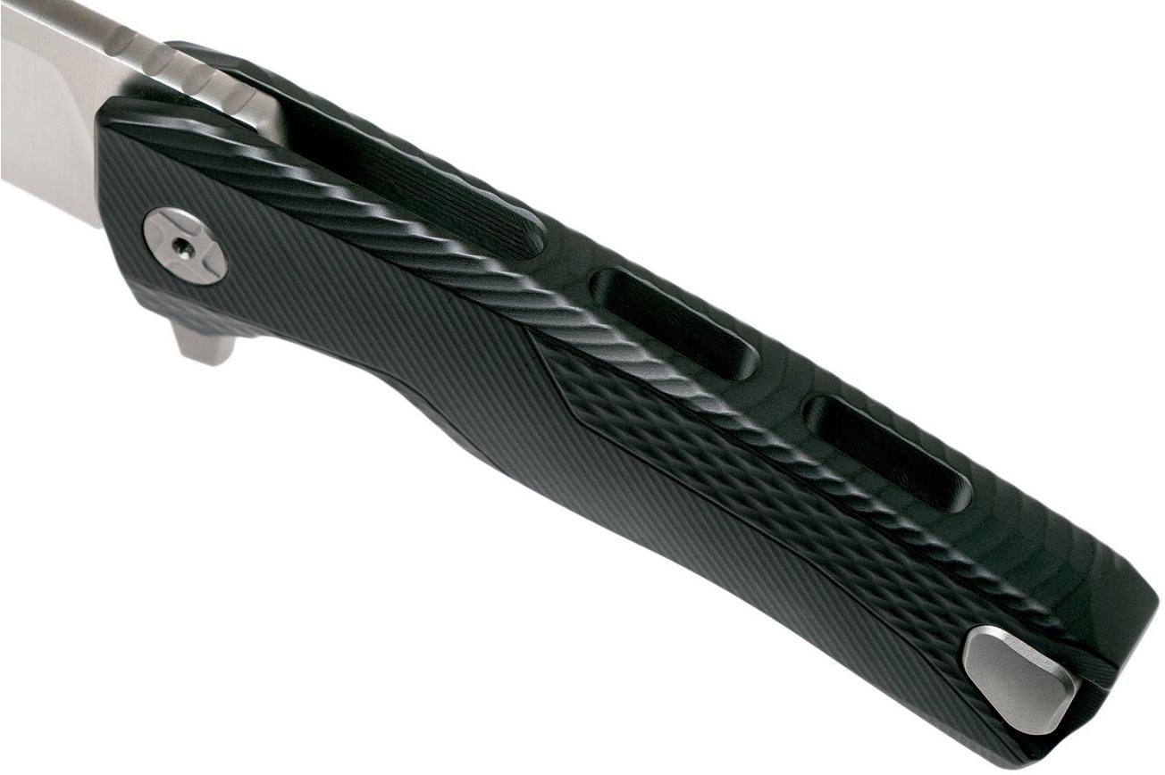 LionSteel ROK Satin Black Aluminium ROK A BS zakmes