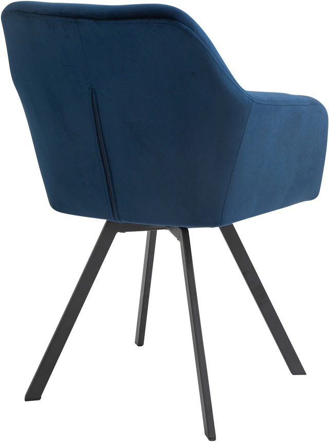 SalesFever Essgruppe »Stilvolle Essgruppe« Set, 5 Stk. tlg. 5-teilige Sitzgruppe mit 360° Drehplatte und echter Baumkante