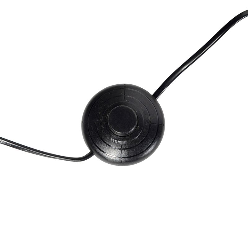 Vloerlamp tripod zwart met roze kap en goud 50 cm - Puros