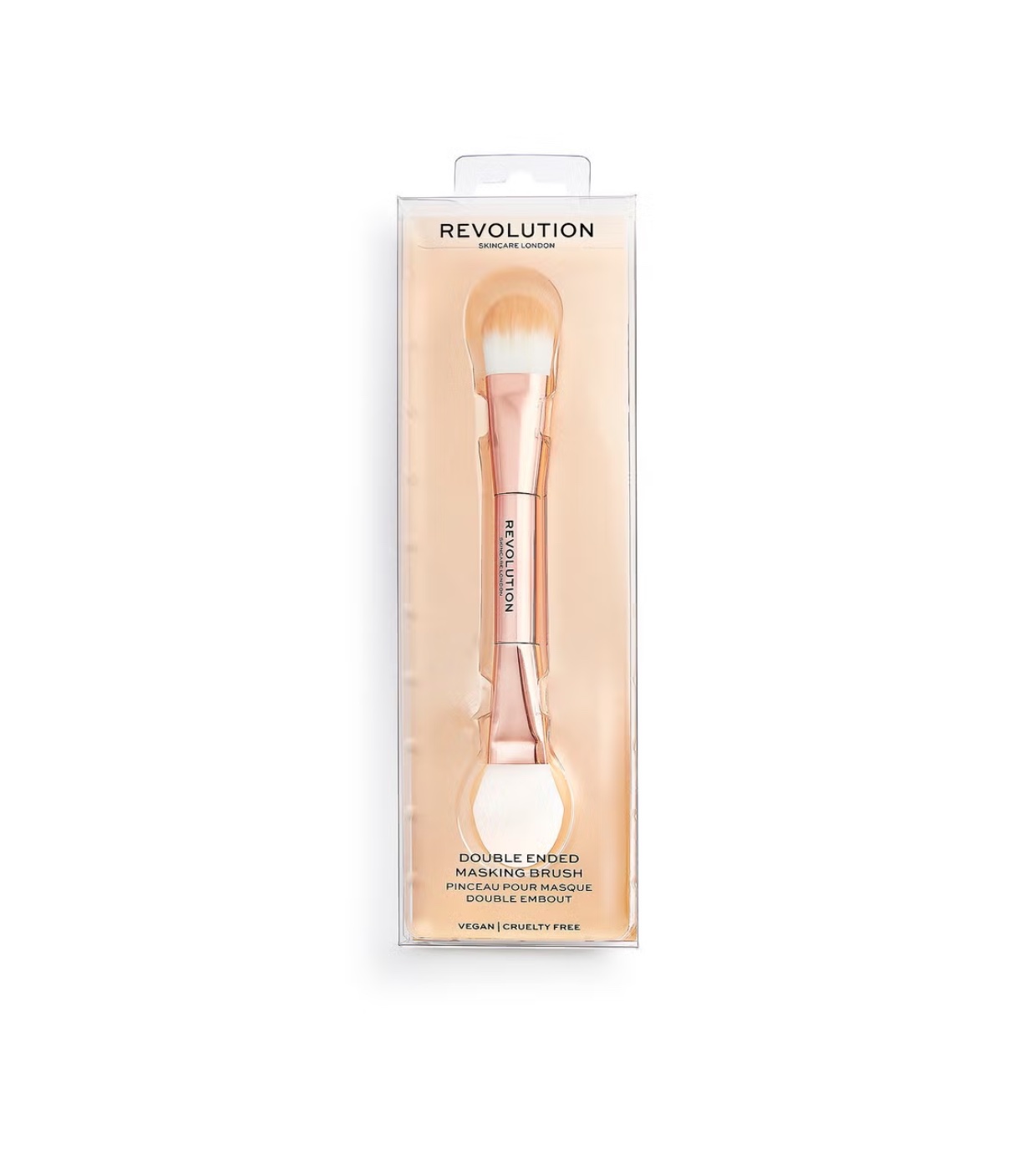 Revolution Skincare - Pincel dupla para máscara Double Ended Masking Brush
