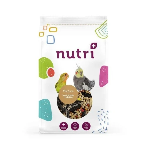 Nutri+ mistura natural para agapornis e calopsitas