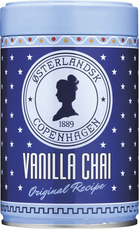 Østerlandsk Tehus Vanilla Chai, 400g can Blå