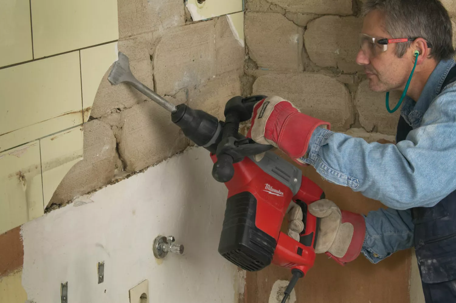 Milwaukee Kango 500 S SDS-max Breekhamer in koffer - 1300W - 8,5J