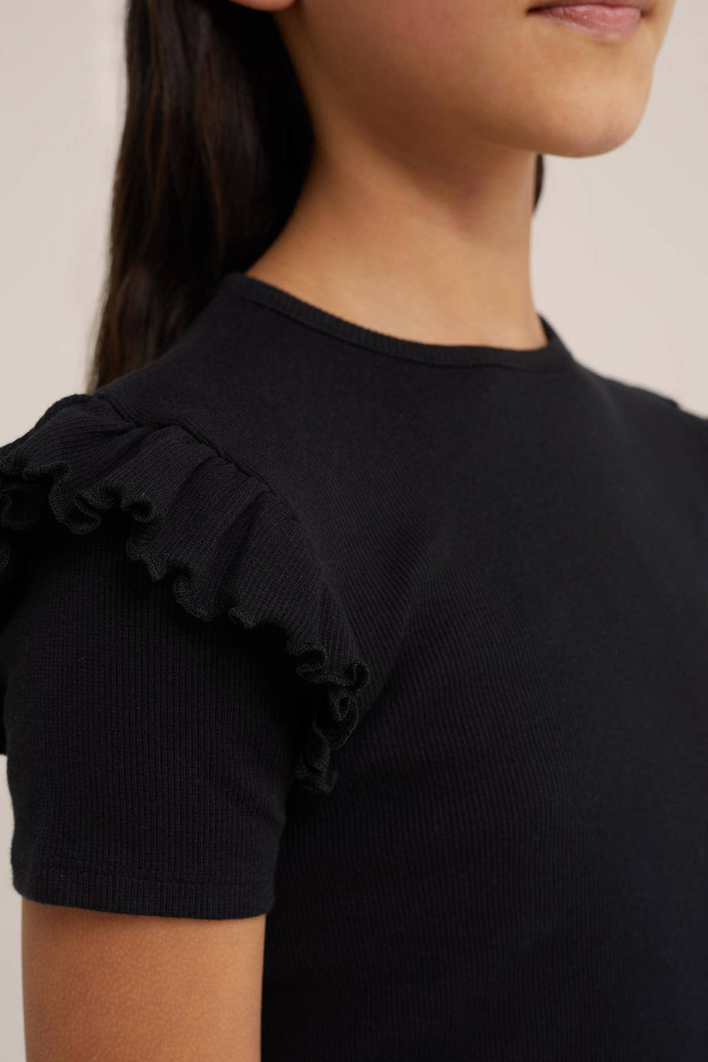 WE Fashion T-shirt black uni