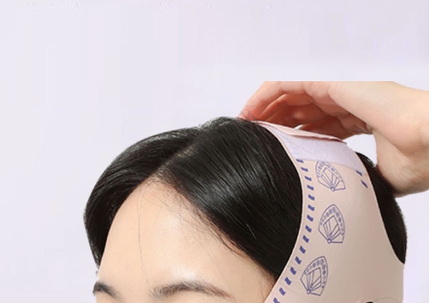 Porcini - Elastisch V-faceliftmasker met kinband