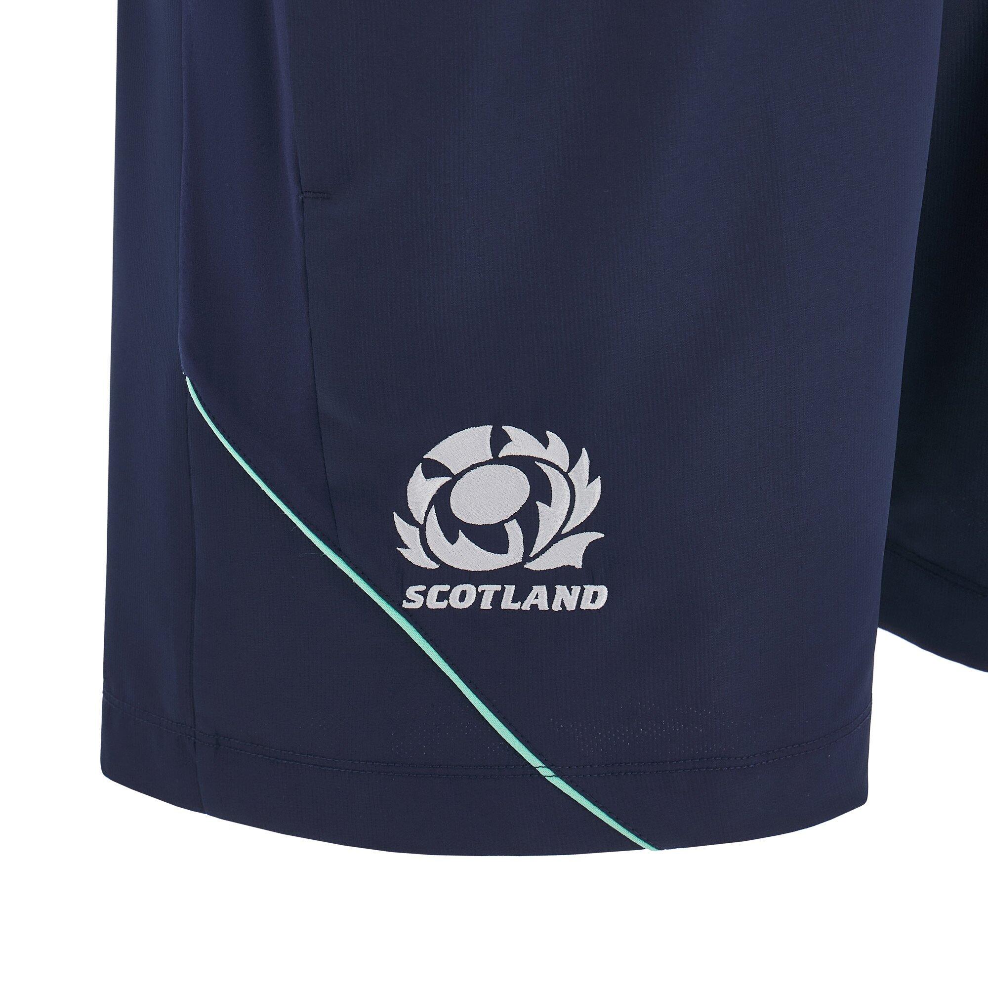 Macron Scotland Rugby Travel Shorts 2024 Adults