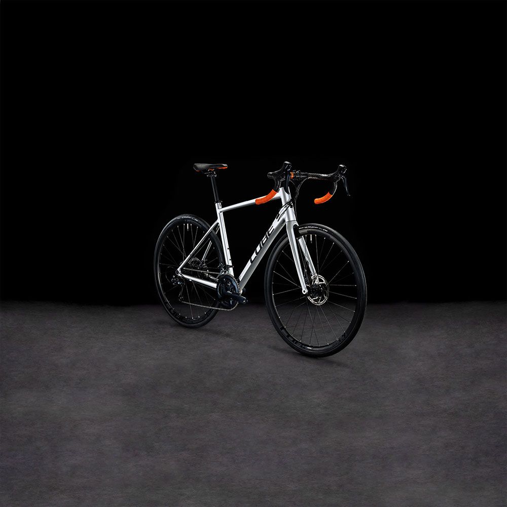 Cube Attain Pro silver´n´orange kaufen | Bike-Discount
