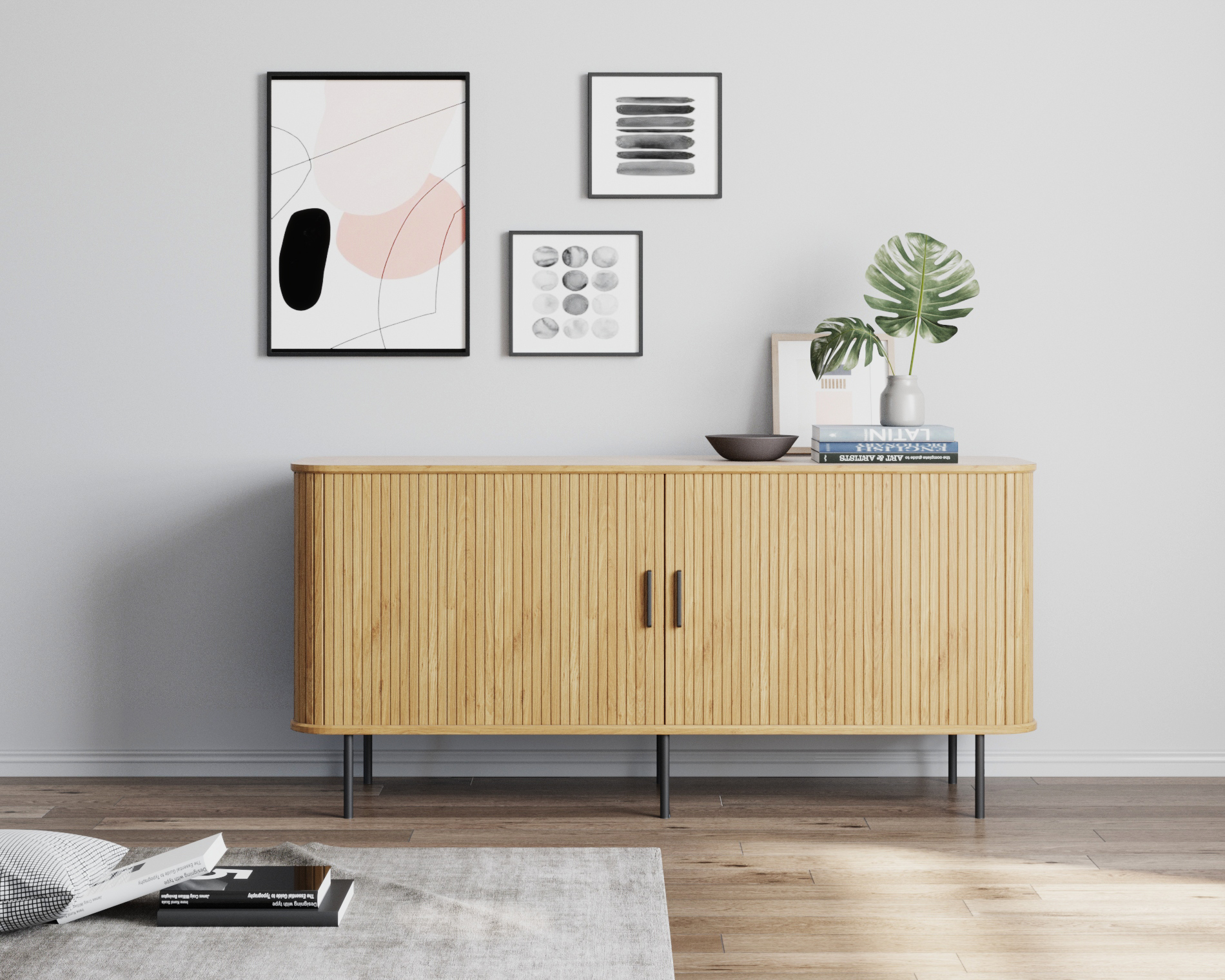 Dressoir Festa naturel 160 cm