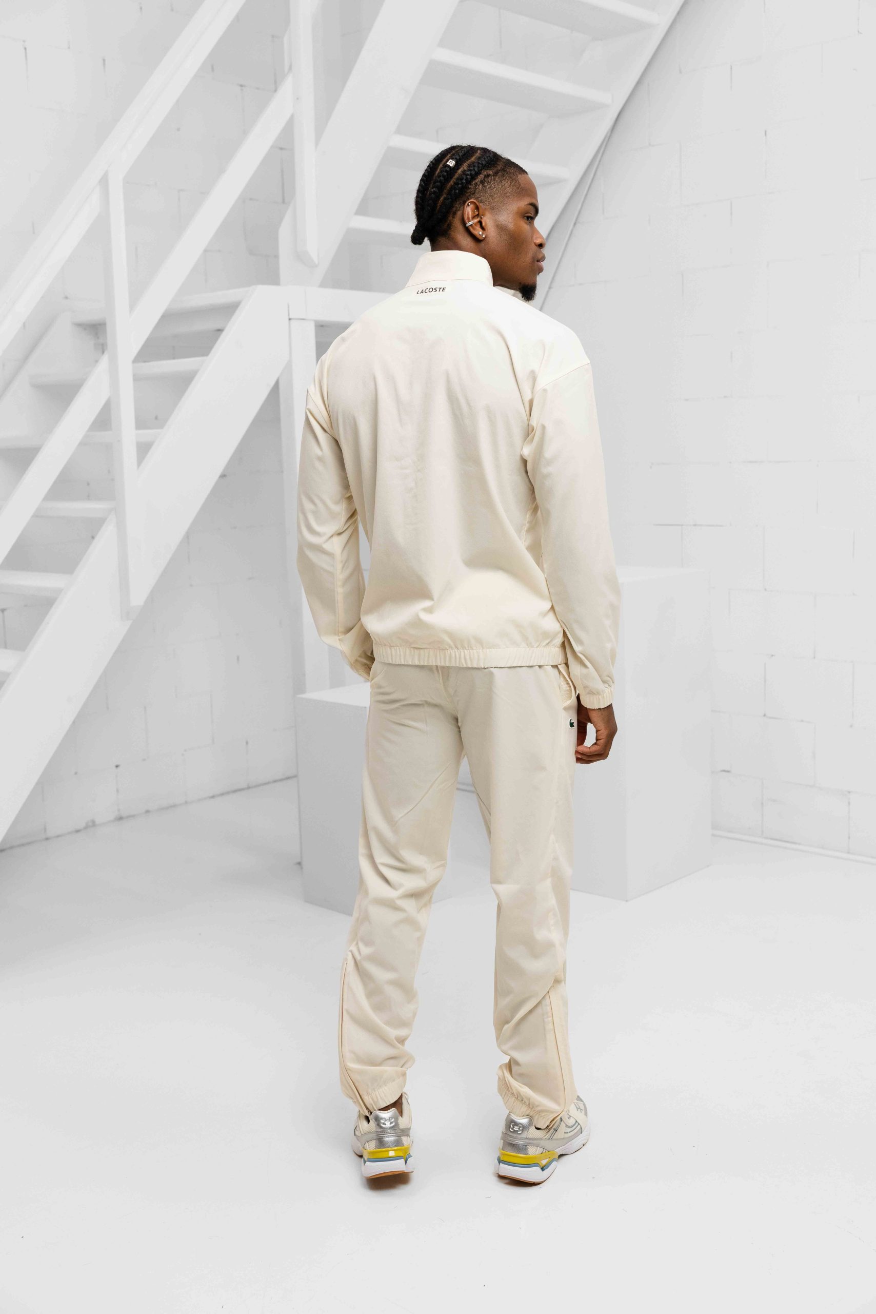 Lacoste Tennis Trainingspak Heren Beige