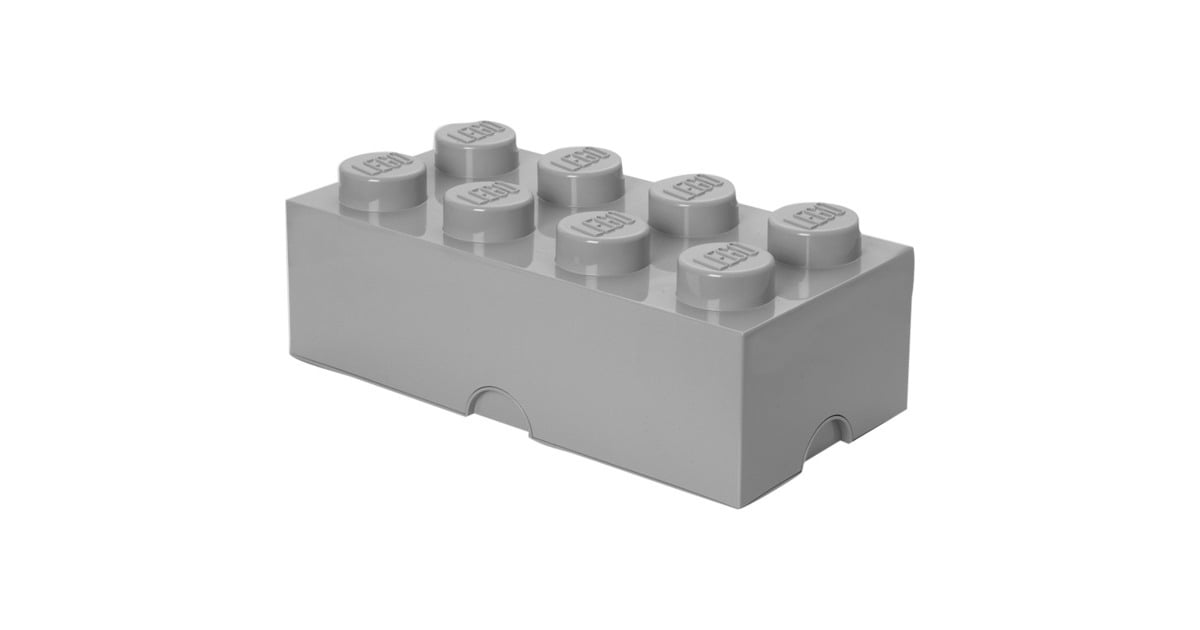 Room CopenhagenLEGO Storage Brick 8 Grijs opbergdoos  (Grijs)