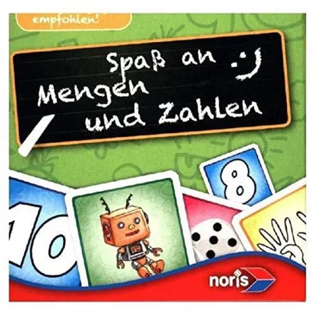 Noris Spiele Mini Lernspiel Spaß an Mengen und Zahlen