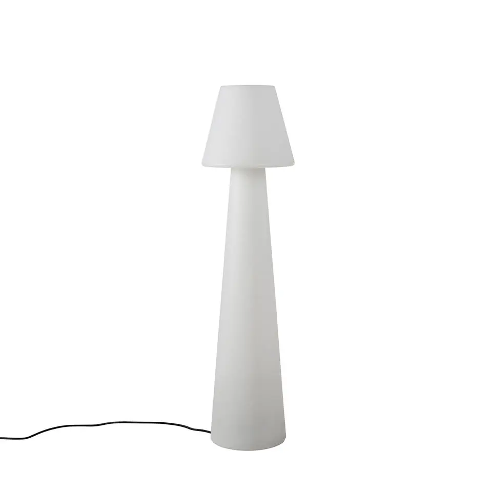 Qazqa staande buitenlampen katrijn wit e27