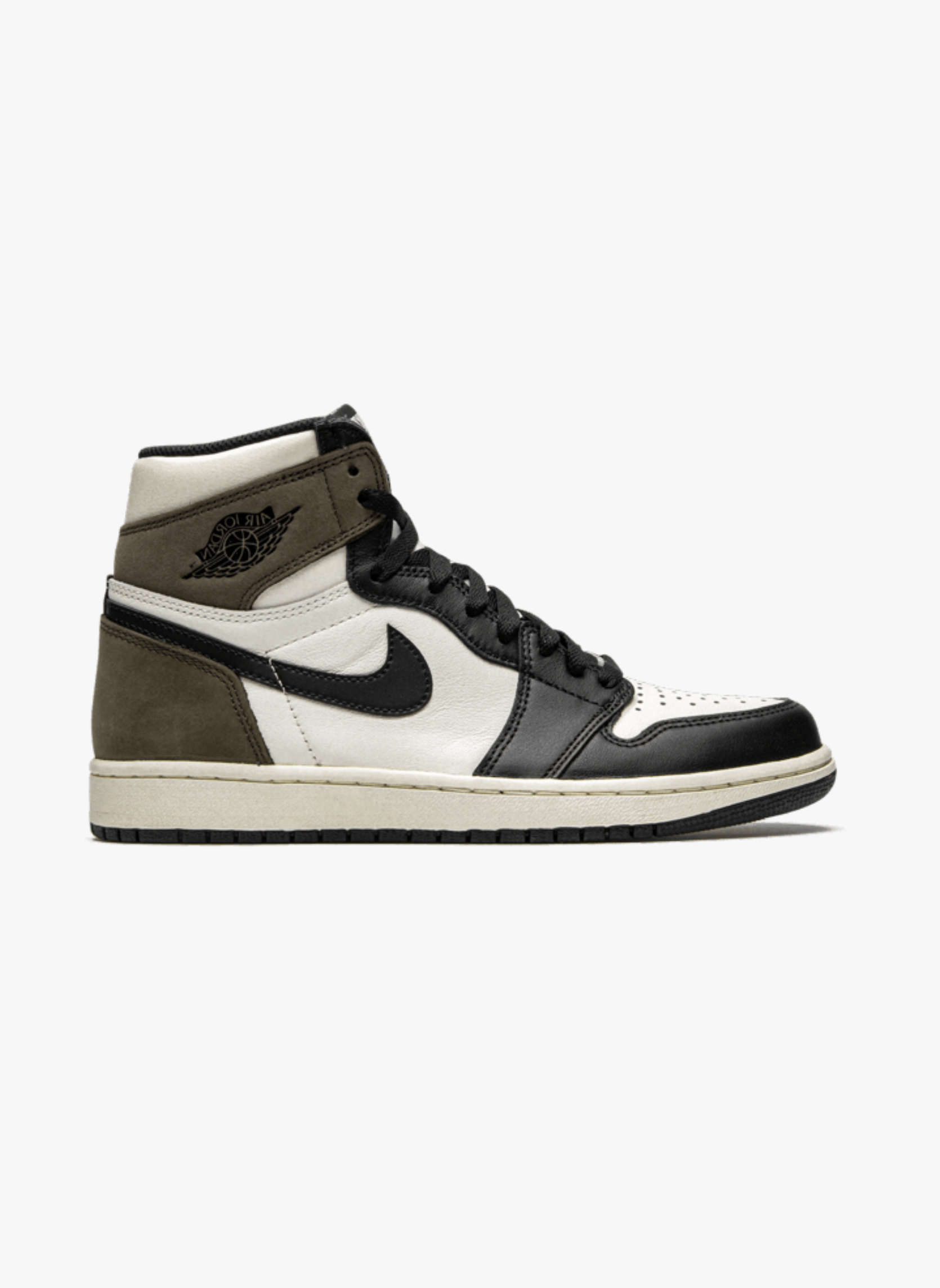 Air jordan 1 high dark mocha | Blanc