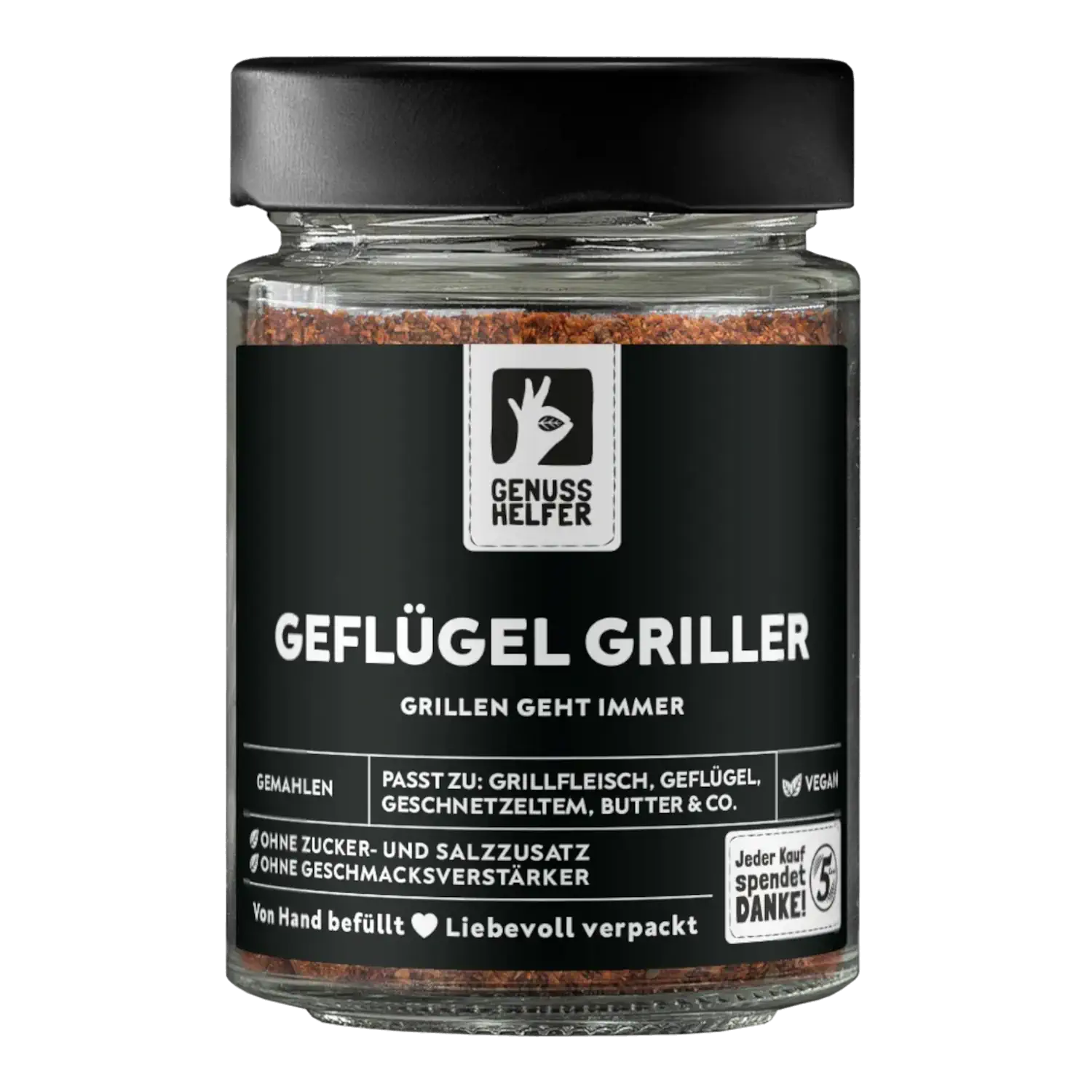 Geflügel-Griller, gemahlen, im Glas