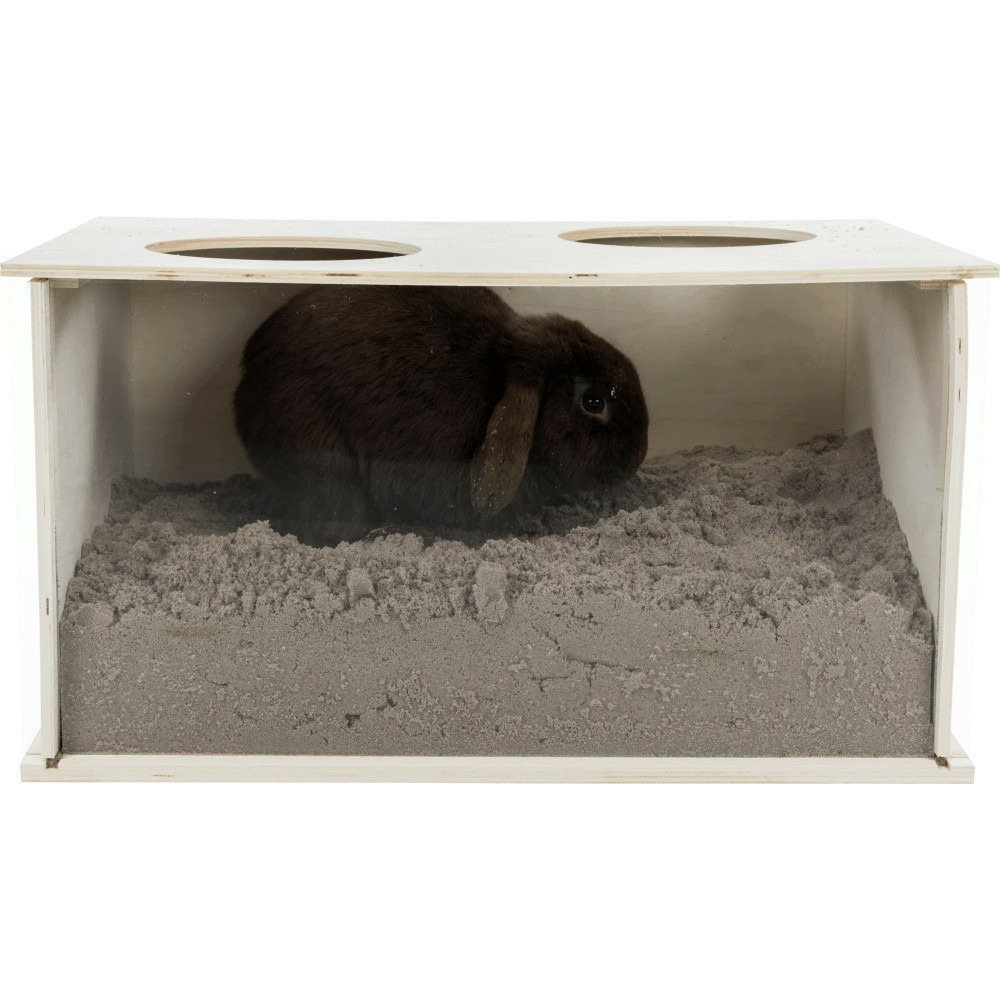 Boite à fouiner pour lapins 58 × 30 × 38 cm