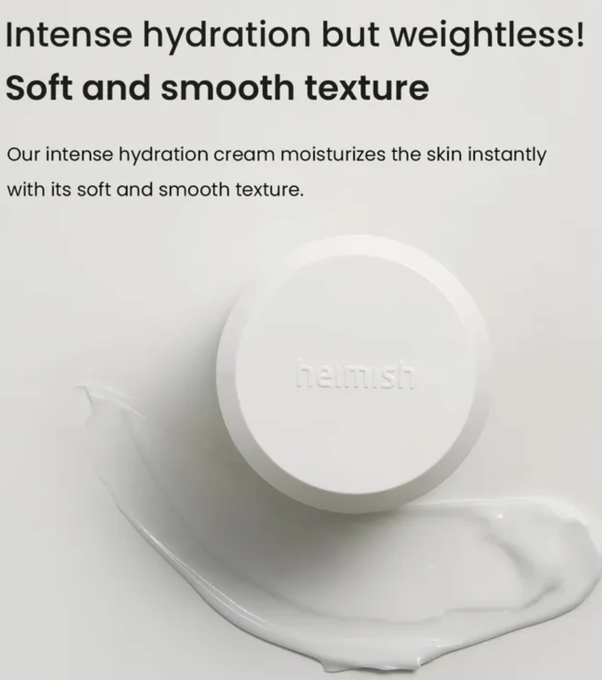 Heimish - *Moringa Ceramide* - Creme facial hidratante Hyaluronic Hydrating Cream