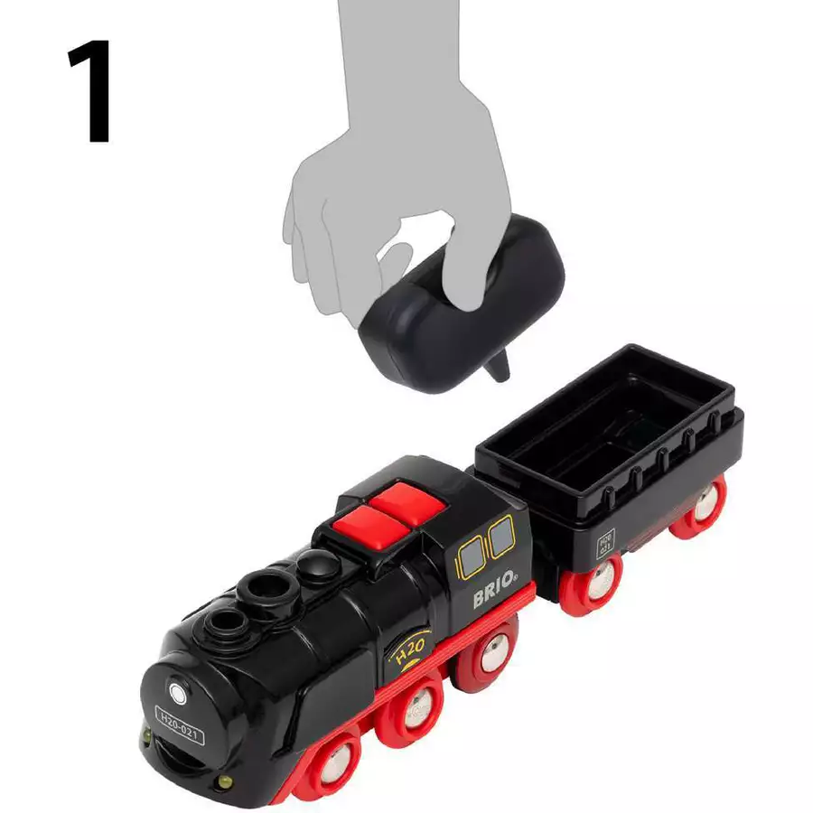 Brio BRIO Batterie-Dampflok Weihnachts-Set bunt