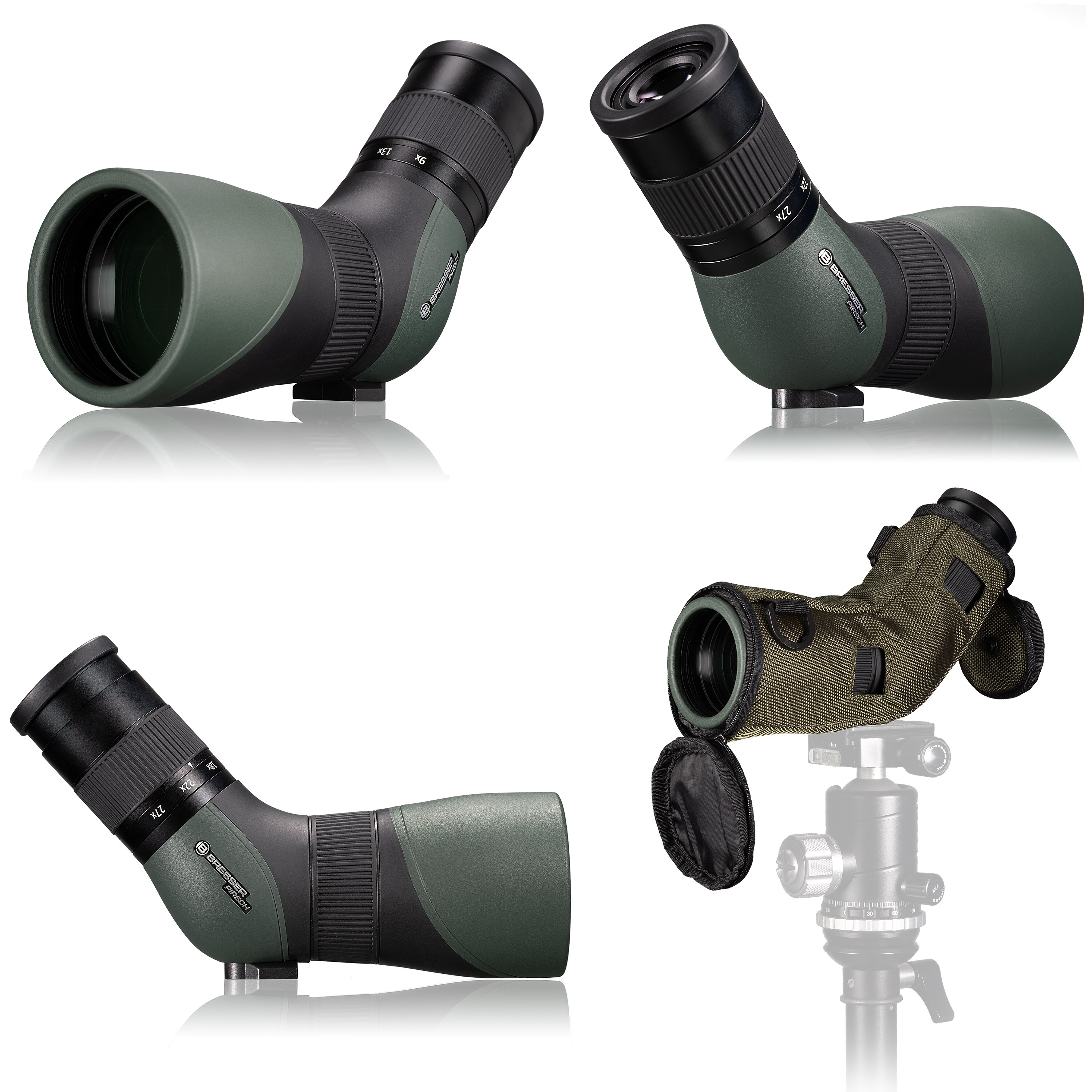 BRESSER Pirsch 9-27x56 Spektiv Gen. II mit Tube-Fokus