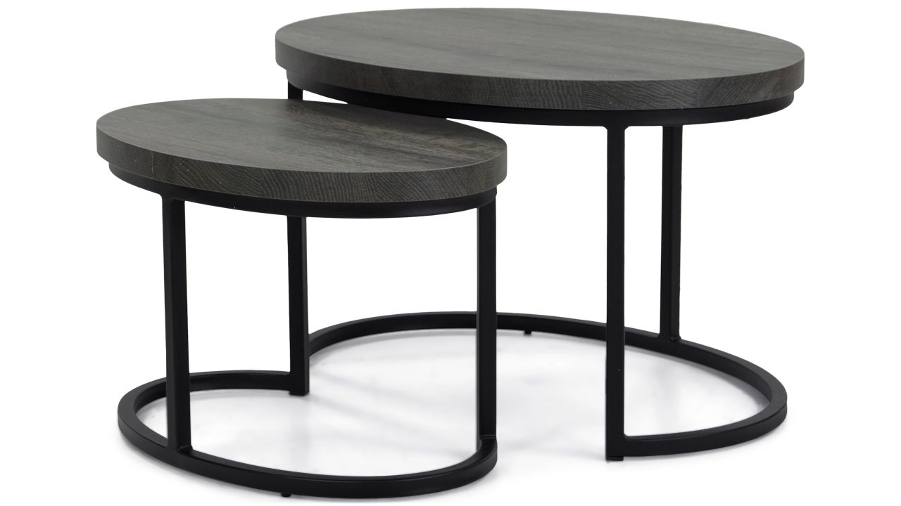 Salontafelset Lariks - Rutger B71 x D52 x H43 cm