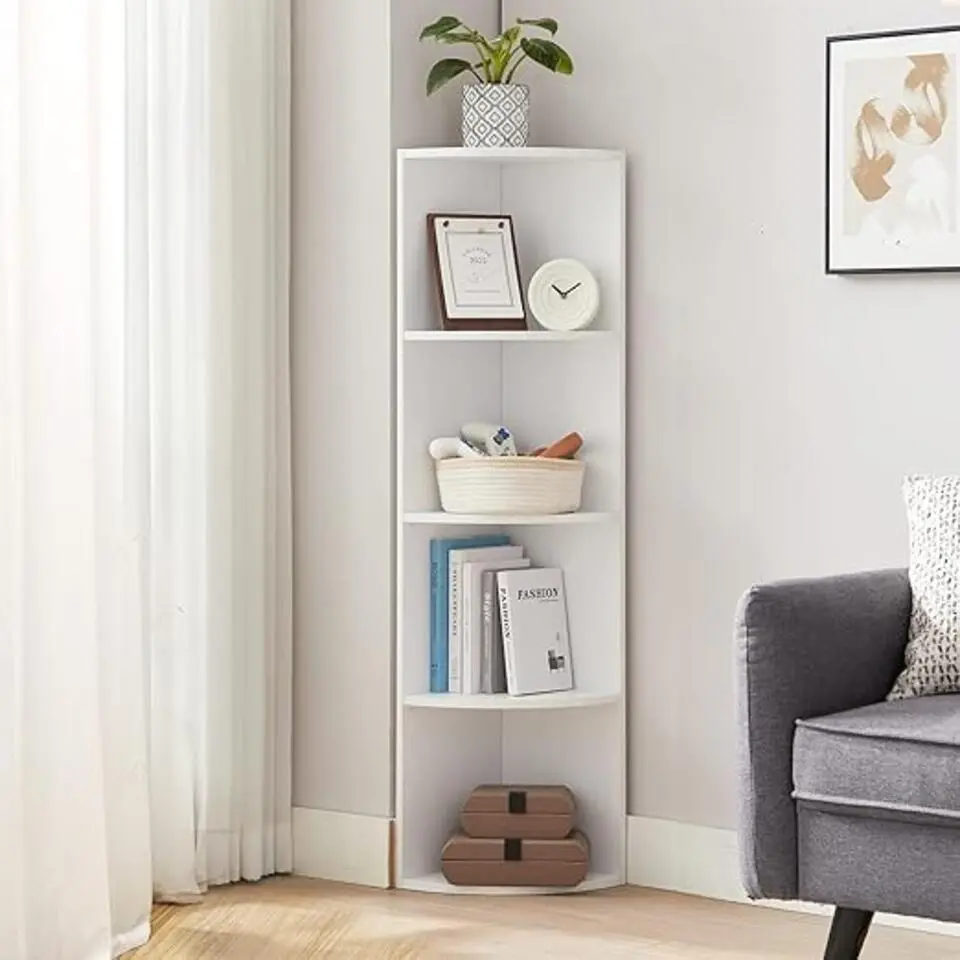 Parya Home Wandkast - Hoekkast - Opbergkast - Boekenkast