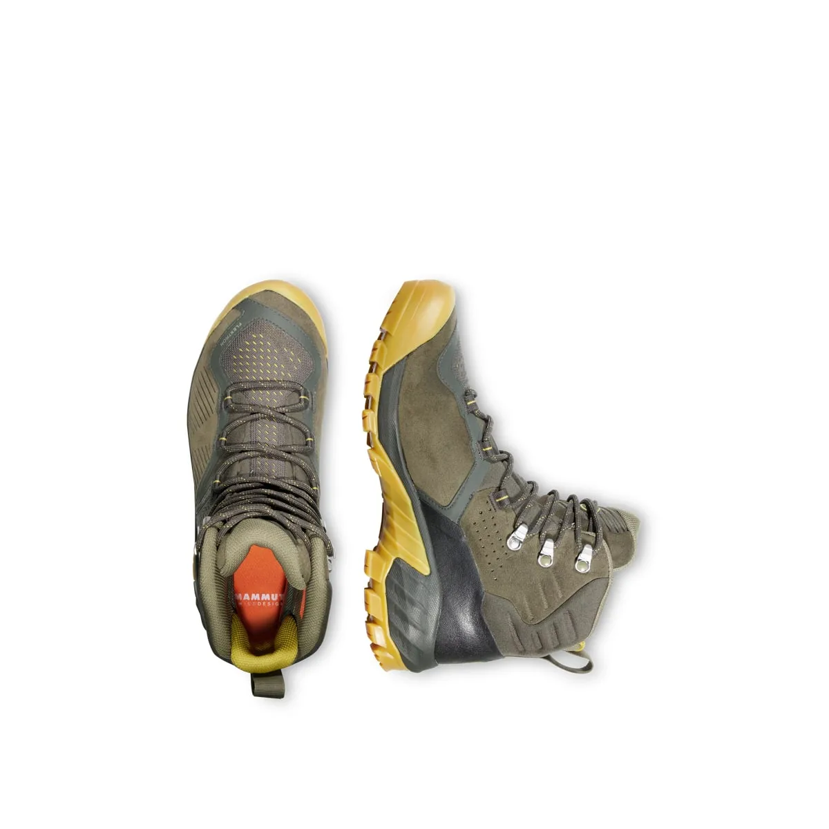 Mammut Women's Sapuen High GORE-TEX Dark Tin/Amber Green