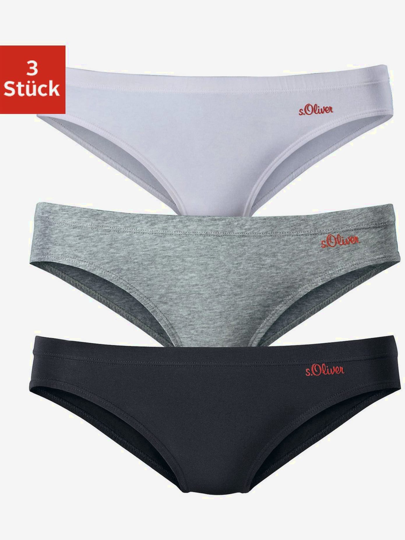 Lot de 3 bas de maillot de bain s.oliver